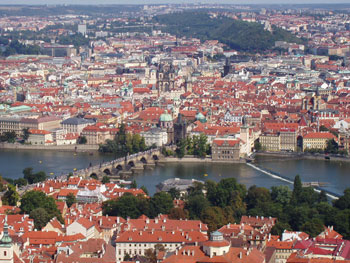 Vy över Prag Vy över Prag